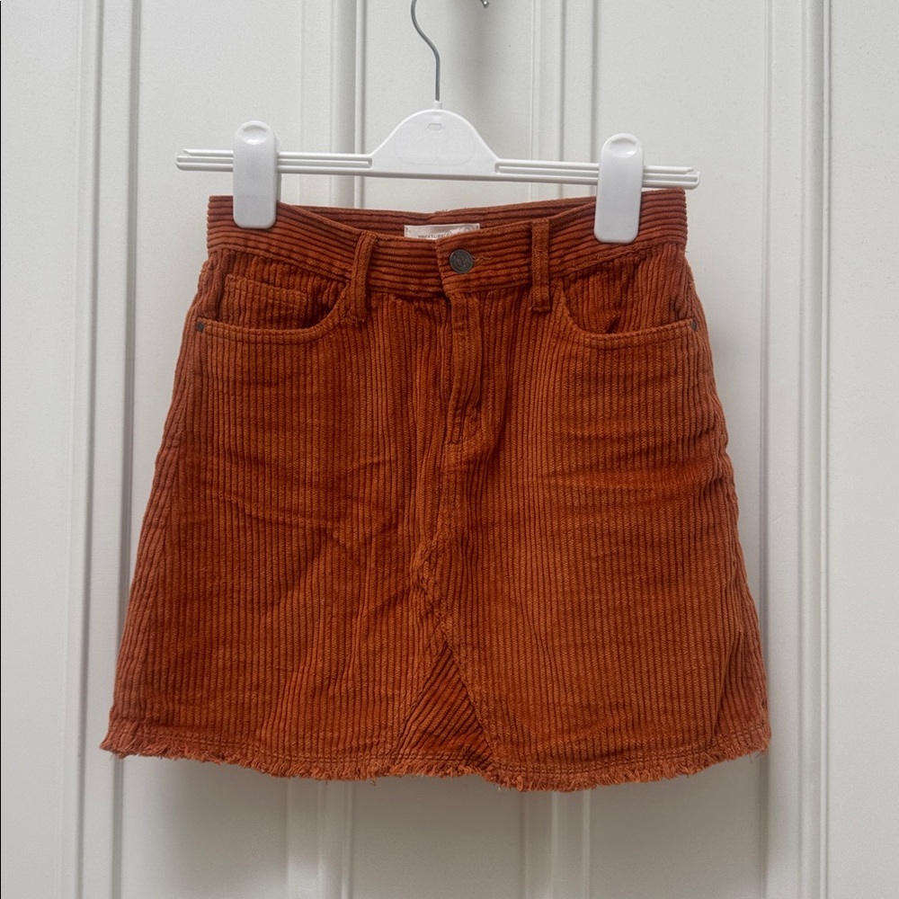 Treasure and Bond corduroy skirt